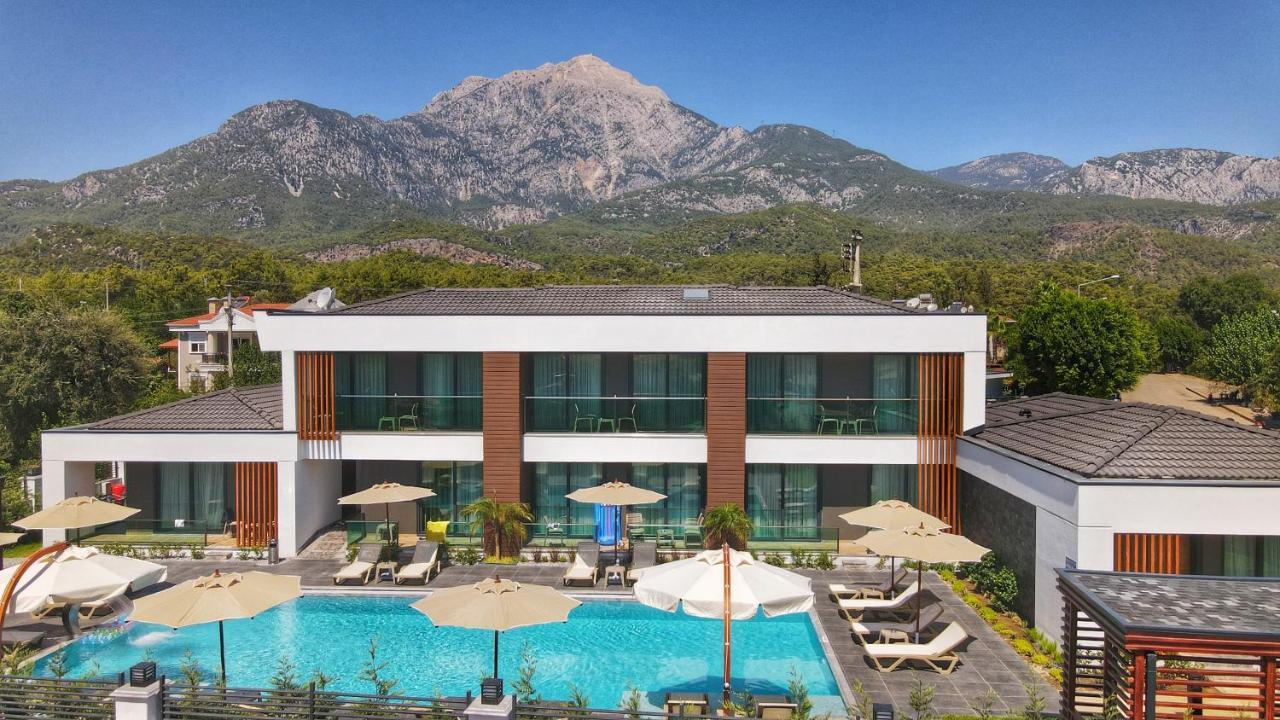 Gueven Park Residance & Hotel Kemer Exteriér fotografie
